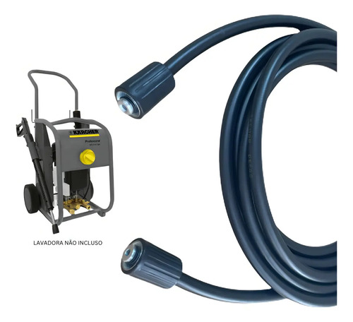 Mangueira C/ Trama De Aço Lavadora Karcher Hd6/15c