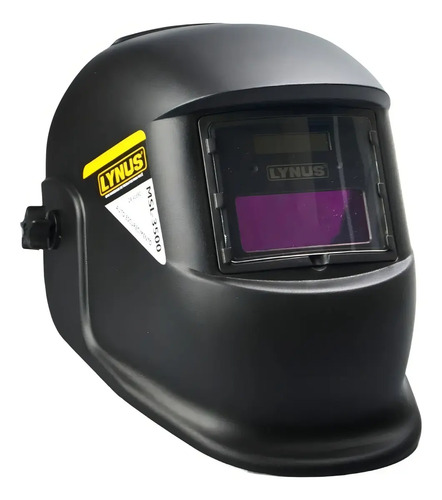 Máscara De Solda Automática Tonalidade 11 Msl-3500 Lynus Preto Lisa