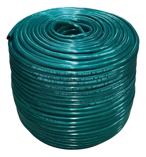 Mangueira De 1/2 Jardim Trançada Não Dobra Force Line Verde