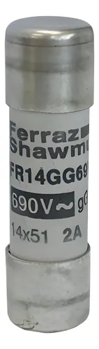 Fusivel Ferraz Shawmut Fr14gg69v2 2a 690v 690v