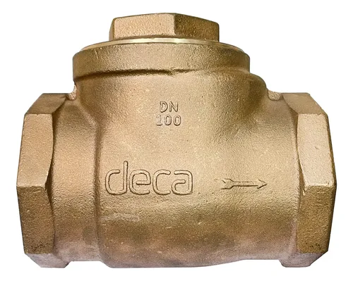Válvula De Retenção Portinhola Horizontal Latão Deca