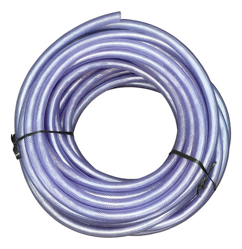 Mangueira Cristal De 1 Polegada Trançada Himaflex Branco