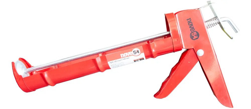 Aplicador De Silicone Vermelho Nove54 Para 300g/305ml Aço
