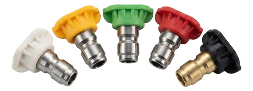 Bico Mini Esguicho Regulável Engate Rápido Para Lavadoras Kit Bicos Coloridos