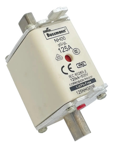 Fusível 125nhg00b Bussmann 500v 125a 500v