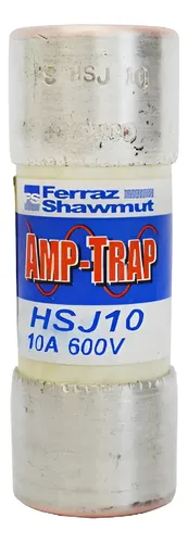 Fusível Mersen Hsj10 10a 600v Ferraz Shawmut Amp-trap 600v