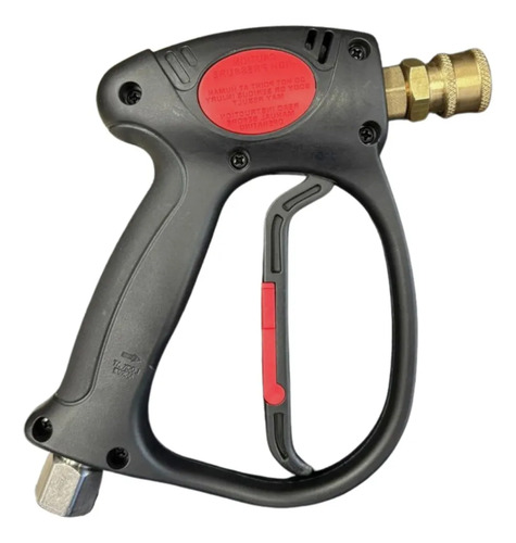 Pistola Curta Para Lavadora 3/8  Giratória Engate Rápido 1/4