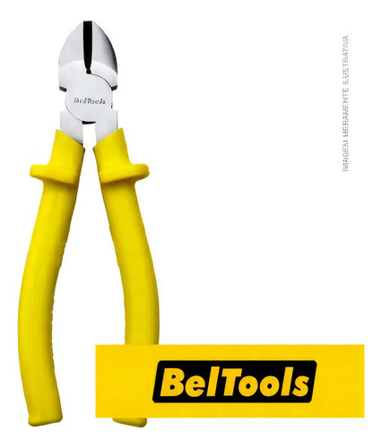 Alicate Corte Diagonal 6 Aço Cromo Vanádio 1000v Beltools