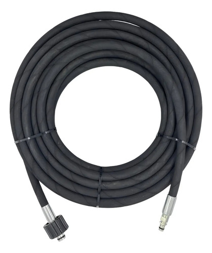 Mangueira Trama Aço 10mts Lavadora Karcher Hd585 Prof Black Preto