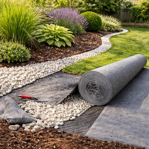 Manta Geotêxtil Jardim Drenagem Poliester 2,15x16m 35m²