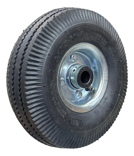 Pneu 4.10 3.50-4 Schioppa Completo C/ Bucha 7/8