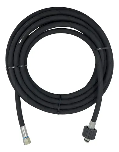Mangueira 30m Lava Jato Wap Atacama Black 1400 Trama Aço