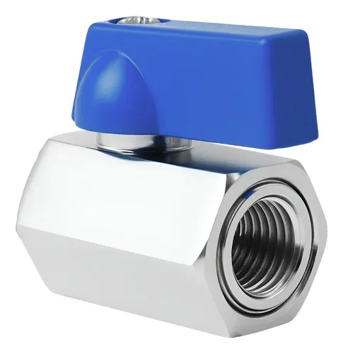 Válvula Registro Esfera Mini F X F Latão - Gamax