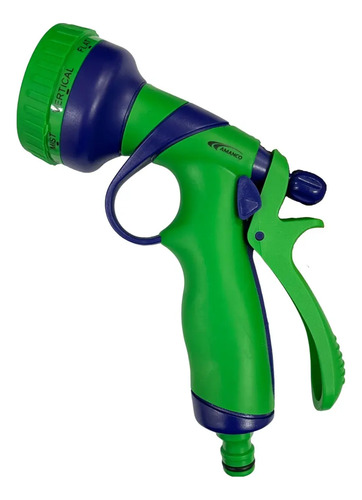 Esguicho De Mangueira Jardim 8 Jatos C/ Trava Manual Amanco