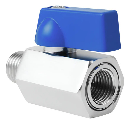 Válvula Registro Esfera 1/4 Mini M X F Latão - Gamax