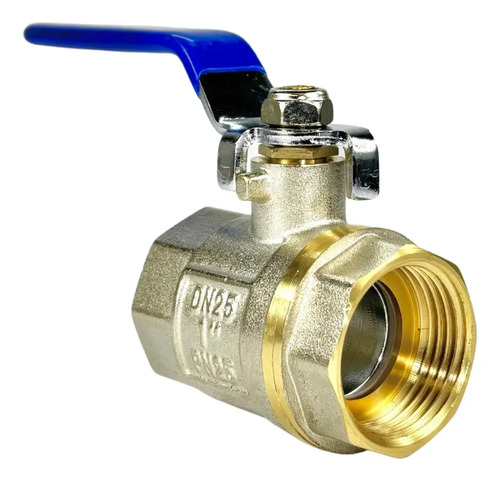 Válvula Registro Esfera Metal Latão Bsp - Gamax