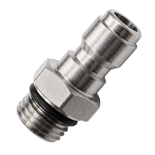 Adaptador Pino Inox Engate Rápido Para Snow Foam 1/4 Macho Oring - Gamax