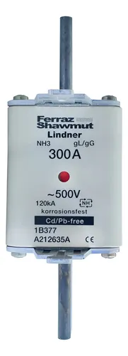 Ferraz Shawmut Lindner 300a - 500v - A212635a 500v