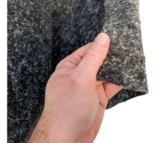 Manta Geotextil Bidim Drenagem 2,15x50m Cinza Poliéster Filtro Geossintético Liso
