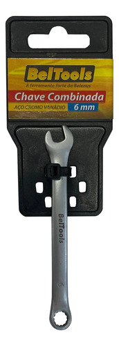 Chave Combinada 6mm Beltools  Prata