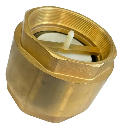 Válvula De Retenção Vertical '' Polegadas Bronze Latão