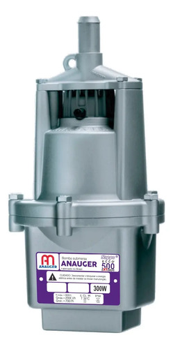 Bomba Vibratória Para Poço Anauger 500 Extreme 300 Watts Monofásica Prateado 220v