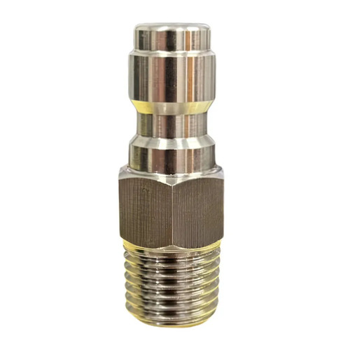 Adaptador Pino Engate Rápido Para Snow Foam Canhão De Espuma Rosca 1/4 Macho - Gamax