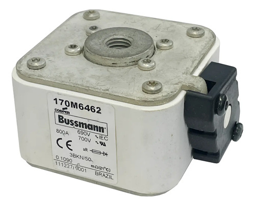 Fusível 800a 690v Ultra Rápido Bussmann 170m6462 690v