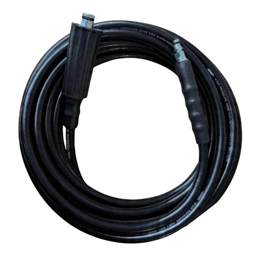 Mangueira 10 Metros Nylon Lavadora Karcher K1, K2, K3, K4, K5 - Gamax Preto