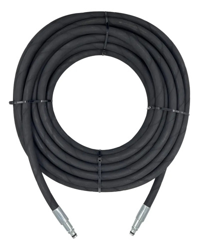 Mangueira 10m Lavadora Wap Combate Turbo 2600 Trama De Aço Preto