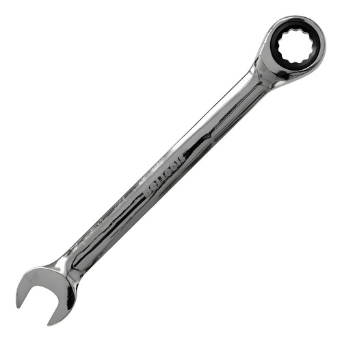 Chave Combinada Com Catraca Beltools Cinza