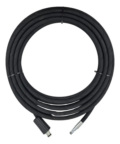 Mangueira Alta Pressão Lava Wap Premier 2600 Trama Aço 10m Preto