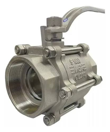 Válvula Tripartida Mga 3 Polegadas Inox Esfera