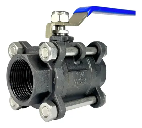Válvula Esférica Tripartida Gamax De Aço Carbono 1 1/4