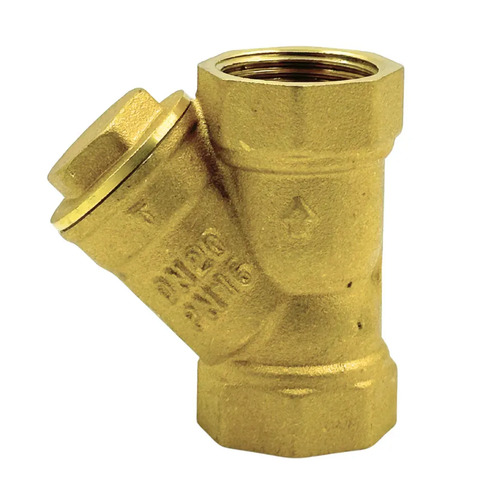 Filtro Y De Latão Gamax 3/4  Dn20 Com Tela Em Inox