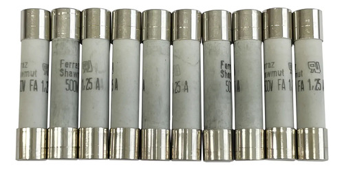 Fusível Ferraz Shawmut E084207p Caixa C/ 10 500v